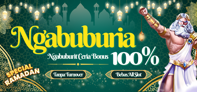 PROMO SPECIAL RAMADAN BONUS DEPOSIT 100% AOB633